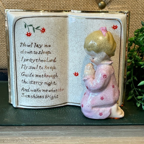 Vintage bedtime prayer vase - Picture 15 of 15